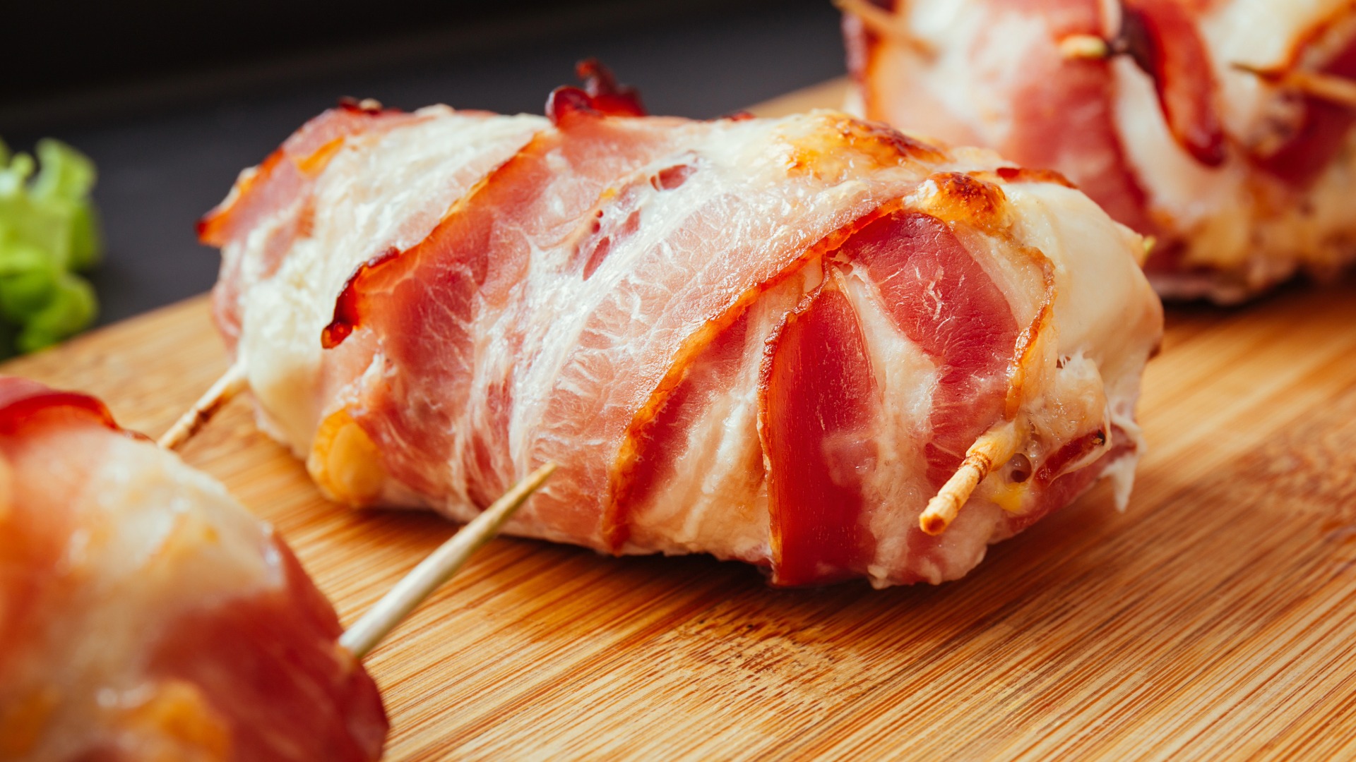 bacon wrapped chicken